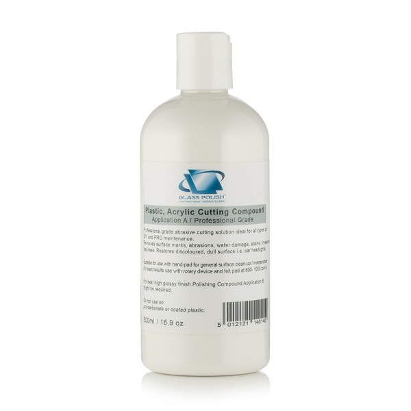 Plastic and Acrylic Cutting Compound 500ml / 16.9oz 